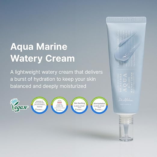 کرم آبرسان دکتر آلتیا Aqua Marine Watery Cream حجم ۵۰ میلی لیتر