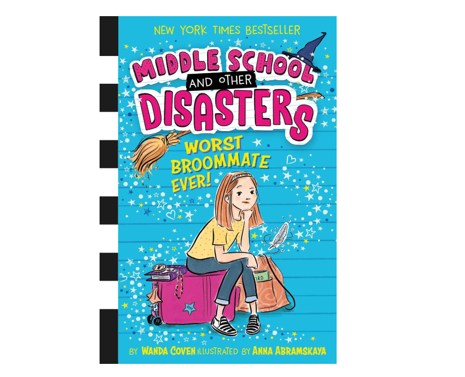 کتاب Worst Broommate Ever! (جلد ۱) | مجموعه Middle School and Other Disasters | اثر Wanda Coven